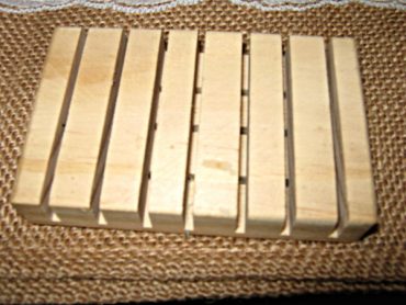 Wooden Handmade Soap Dish