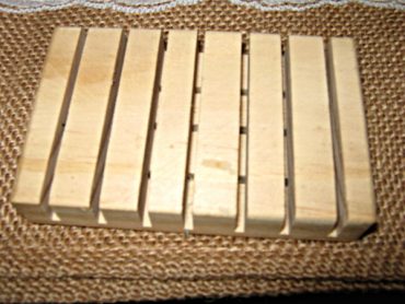 Wooden Handmade Soap Dish